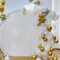 Gold and Silver Latex Balloons, 60 Pcs 12 Inch Metallic Gold Silver and White Confetti Balloons